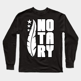 Notary Long Sleeve T-Shirt